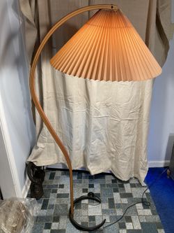 Danish Teak Bentwood Caprani Floor Lamp