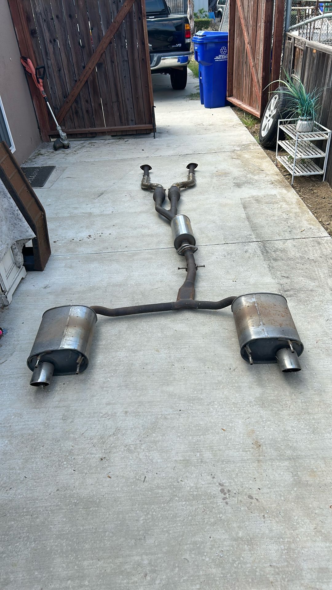 Lexus 2008 ES350 Complete Exhaust System