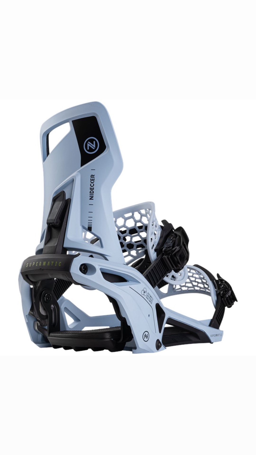 New Nidecker Supermatic Step In Snowboarding Bindings In Stock 8/21/24