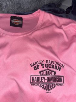 PINK DRYFIT HARLEY DAVIDSON SHIRT