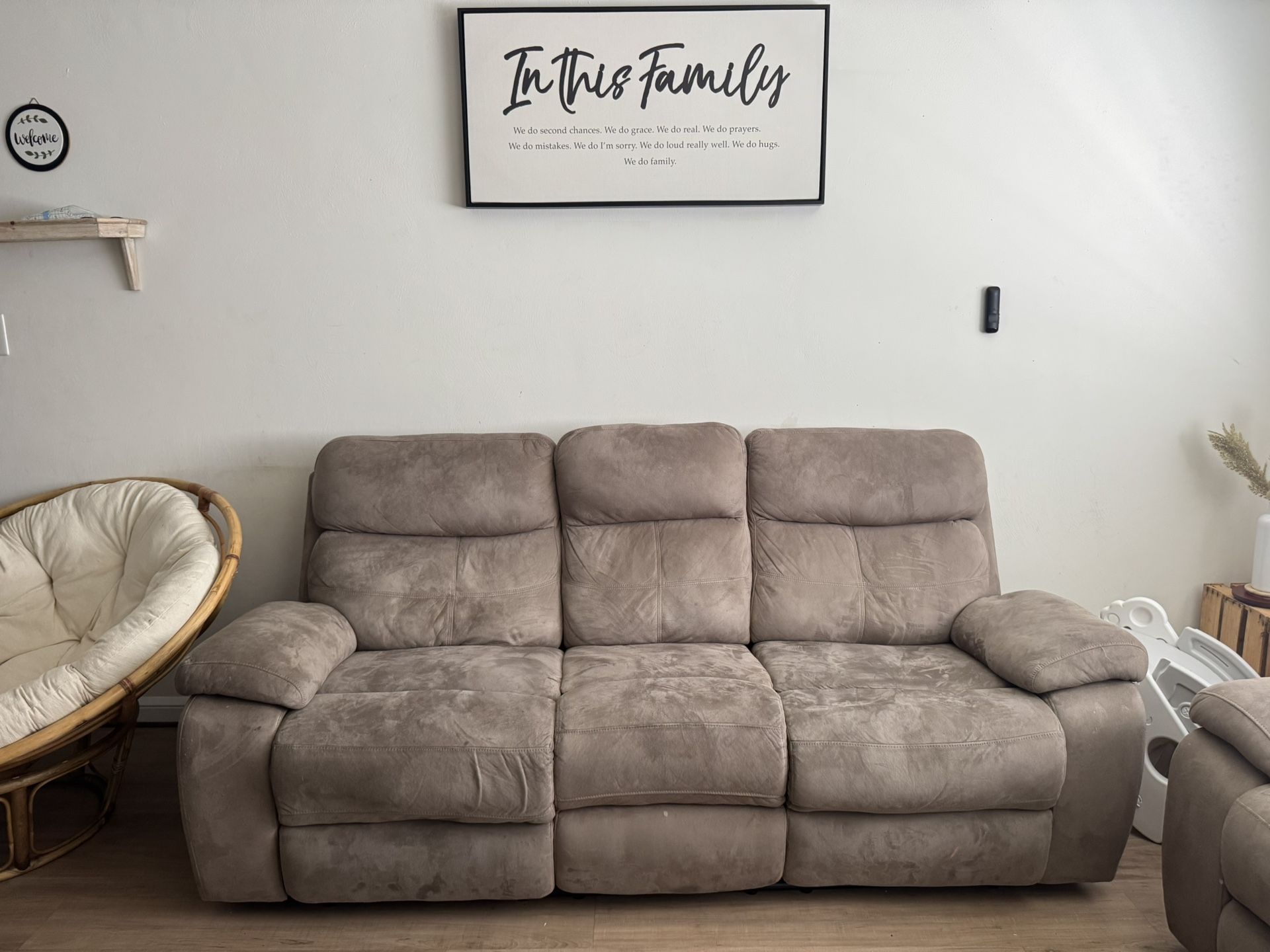 Reclining Couch Set