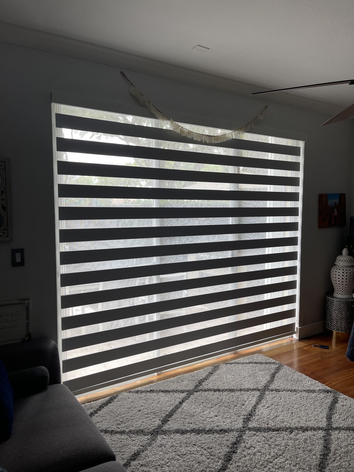 Zebra Blinds Motorized Shades Roll Up Shades