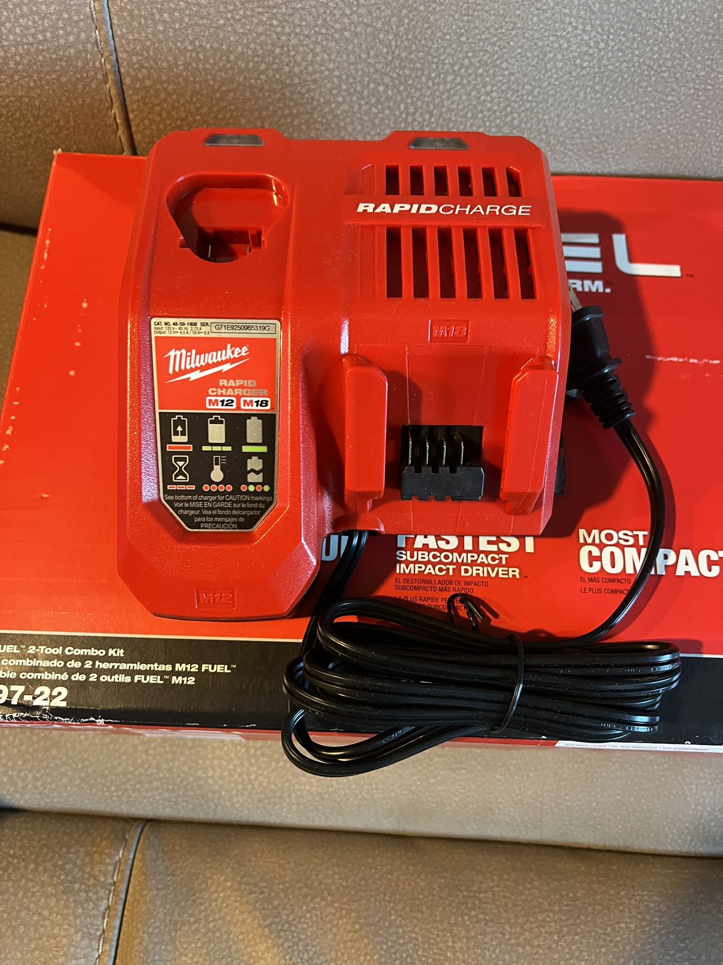 New Milwaukee M18 And M12 Rapid Charger