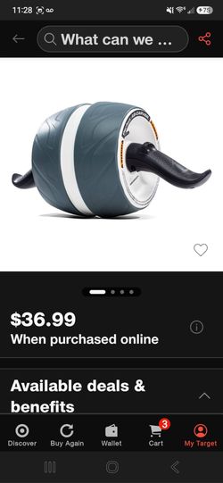 Perfect fitness ab carver wheeling roller