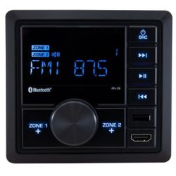 Power Acoustik iRV 29 RV Mechless Stereo Unit AM/FM Radio/Bluetooth with Remote