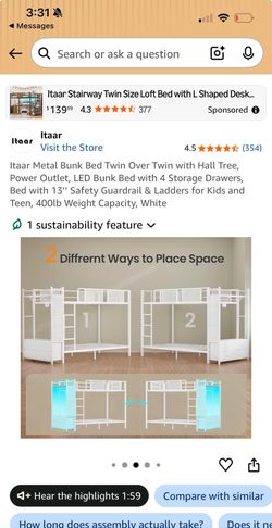 Kids bunk beds