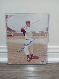Dodgers- Duke Snider autographed photo