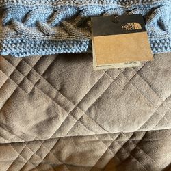 NWT North Face Fleece Earband Grey  