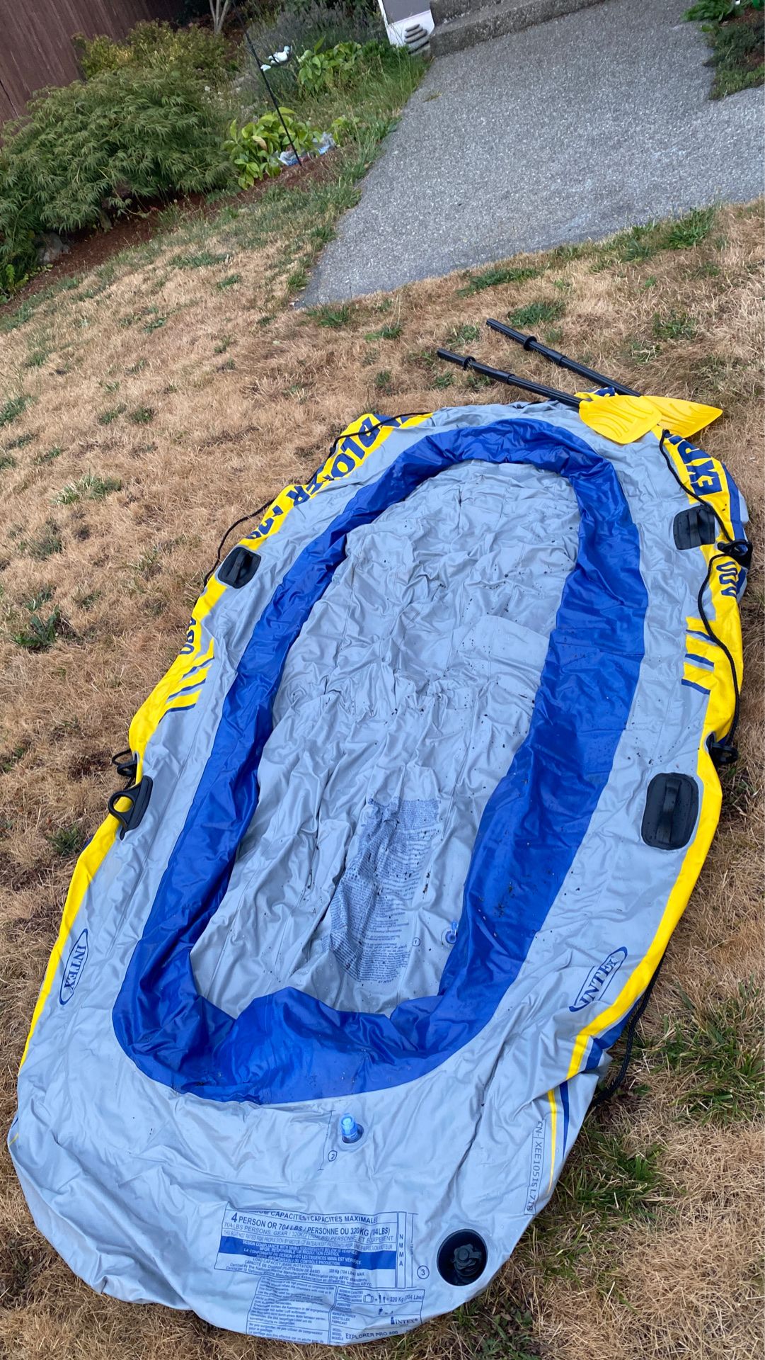 Inflatable Boat Raft - PENDING PICKUP
