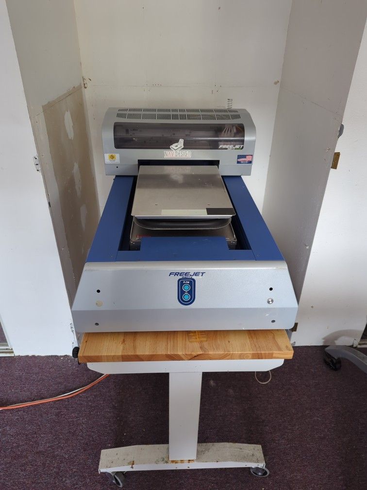 OmniPrint Free jet DTG Printer - Needs New Print Head