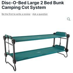 Large two Bed Camping Bunk Bed System 