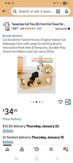 Tunnel Cat Scratcher