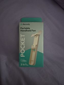 Aecooly Pocket Portable Handheld Fan