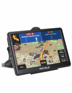Car GPS Navigation, 7-inch 8 GB HD Touch Screen, True Voice Broadcast in Over 40 Languages, Voice-Oriented