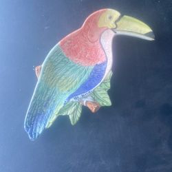 Parrot Platter Plate
