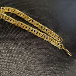 Bracelets&  sterling silver chains $10 each 