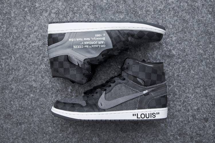 LOUIS VUITTON X OFF-WHITE X NIKE AIR JORDAN 1 for Sale in Brooklyn, NY -  OfferUp