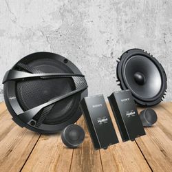 New Sony XS-XB1621C 6.5" 2-Way Component Car Speaker System (Black)