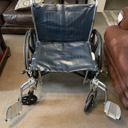 24 Inch Seat Wheelchair 