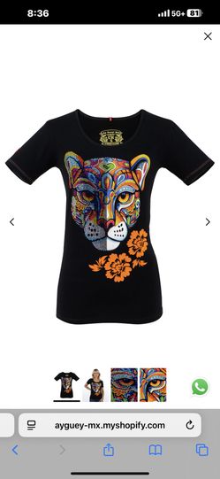 Feline Womens Top Size X-Large (new With Tags)