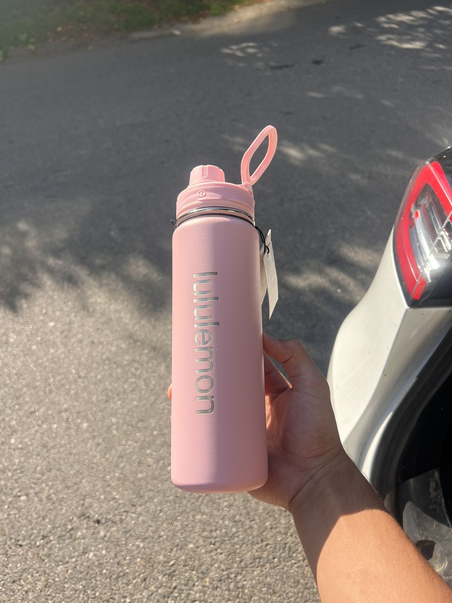 Lululemon Pink Water Bottle 24oz