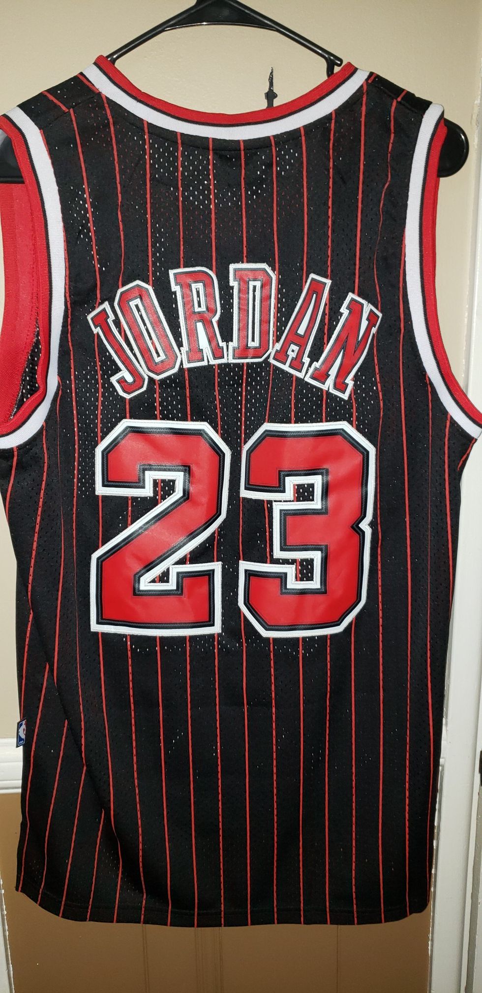 New!!! Men's Small Michael Jordan Chicago Bulls Jersey New with Tags Stiched Nike $50. Ships +$3. Pick up in West Covina