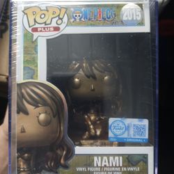 Funko POP One Piece Nami Bronze Statue Exclusive