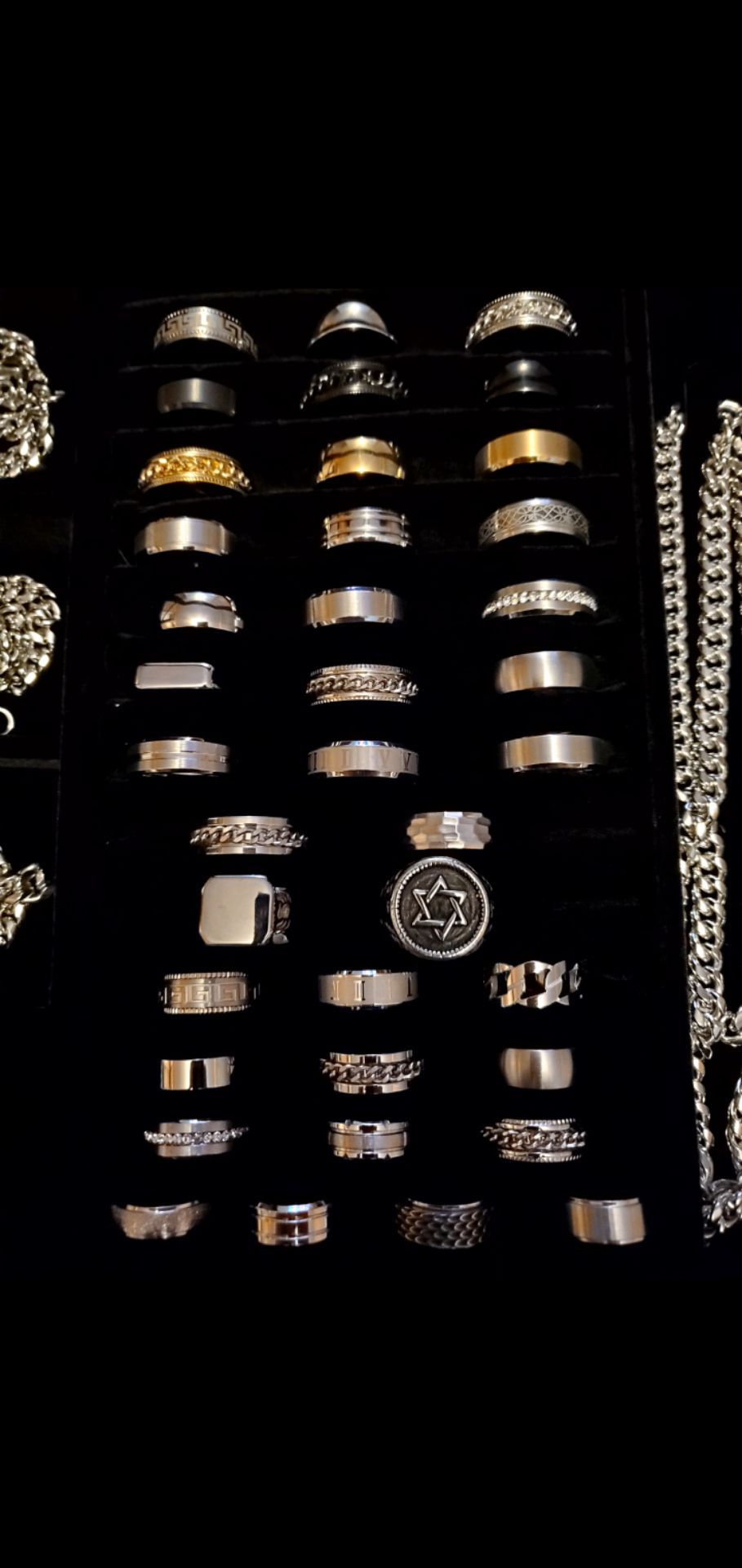 Stainless steel rings