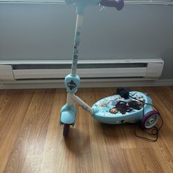 Frozen Electric Scooter
