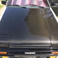 Ae86 Carbon fiber hood