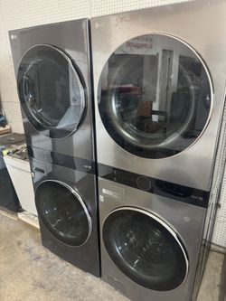 Lg Thin Q Wash Tower And Gas Dryer Only $899