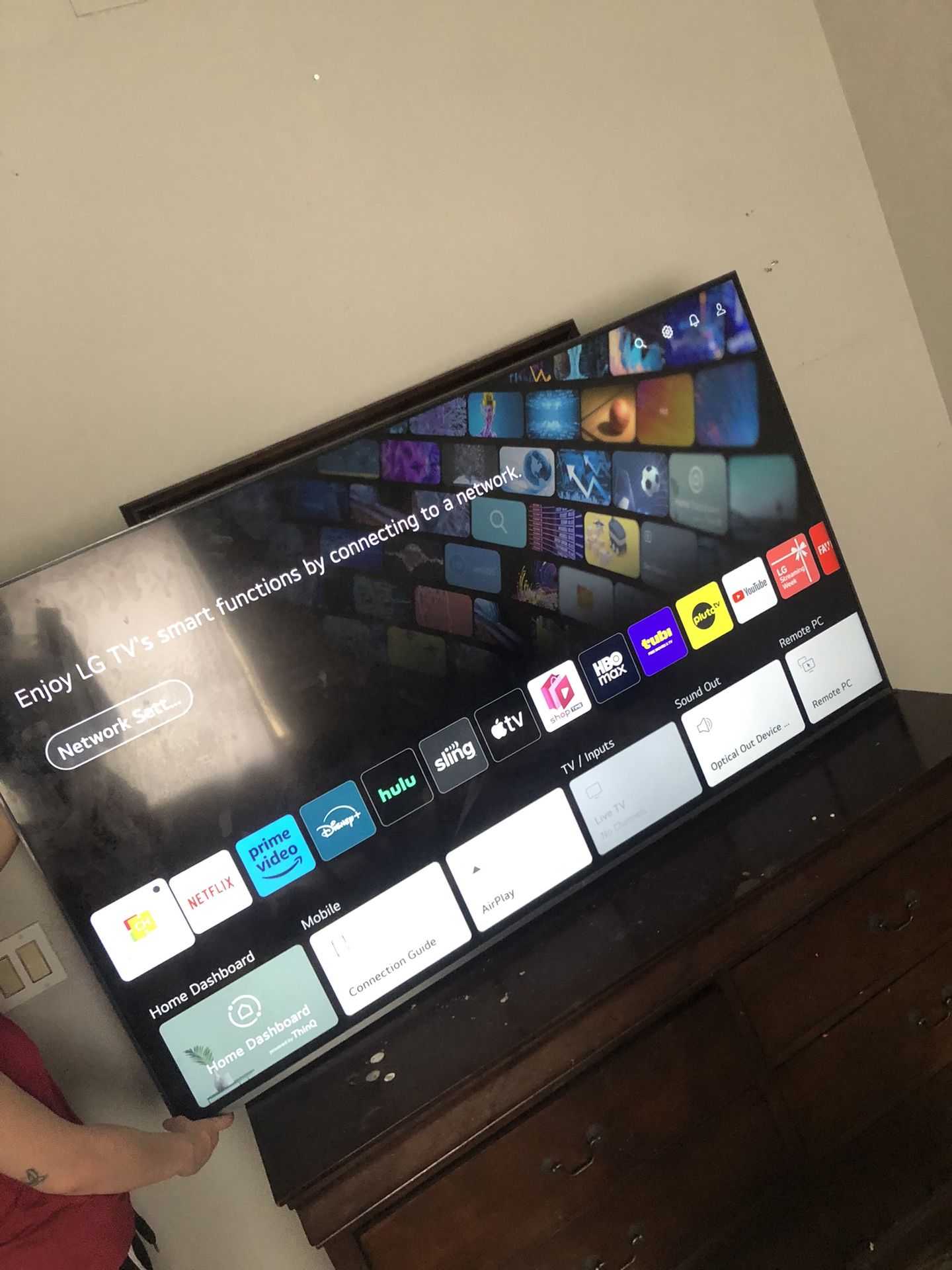 65-70inch LG Smart Tv