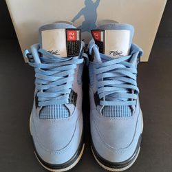 Jordan 4 University Blue Size 9