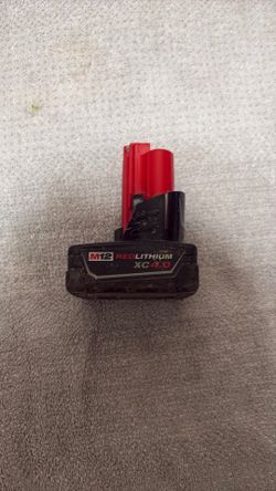 Milwaukee battery m12 xc4.0