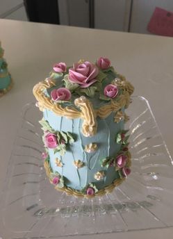 Shabby chic cake,( THIS IS NOT A FOOD ITEM)*
