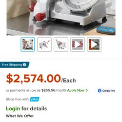 Commercial Slicer. $1100