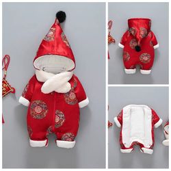Baby Chinese New Year Romper with Hat