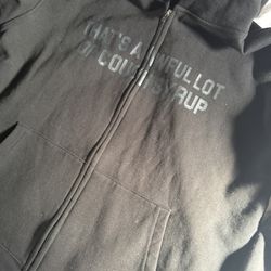 That’s A Awful Lot Of Cough Syrup “ Mono Chrome Black “ Size L