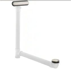 KOHLER Clearflo Slotted Overflow Bath Drain in Vibrant Brushed Nickel