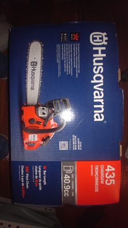 Husqvarna Chainsaw Model 435 40.9cc