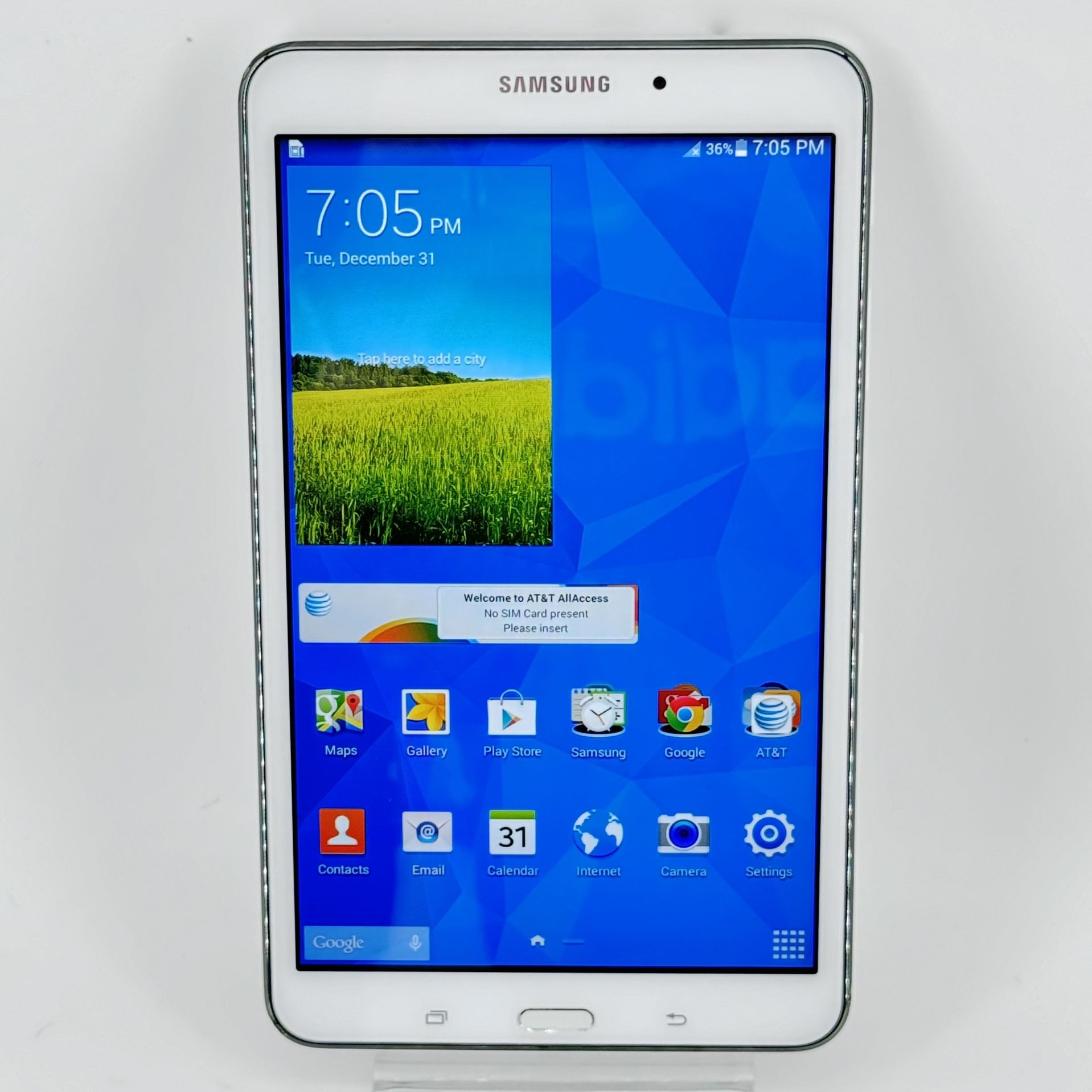 Samsung Galaxy Tab 4 White 32GB AT&T 8” Android Tablet SM-T337A