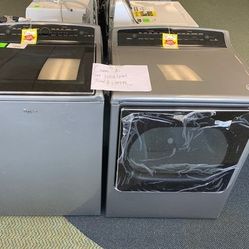 WHIRLPOOL WASHER DRYER SET QAN6