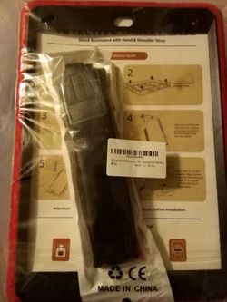 Case For iPad 9th Generation 360 Rotating Stand & Strap 