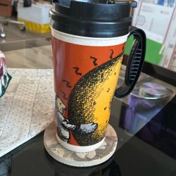 VINTAGE BRUEGGERS. BAGELS travel Mug W/lid