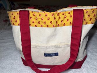 Vineyard Vines USC Trojans Canvas Tote Bag