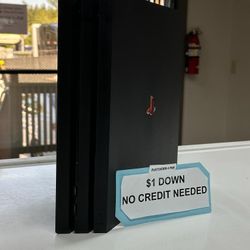 Sony Playstation 4 Pro PS4 PRO Gaming Console- PAYMENTS AVAILABLE LOW AS $1 DOWN - NO CREDIT NEEDED 