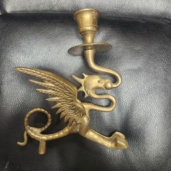 Antique Drangon Candle Holder 