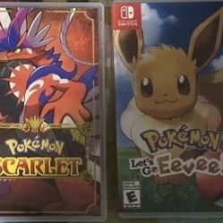 Pokemon Nintendo Switch Games