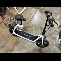 caroma peak 500w electric scooter 