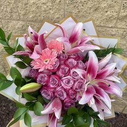 Flower bouquet 💐 (REAL FLOWERS)